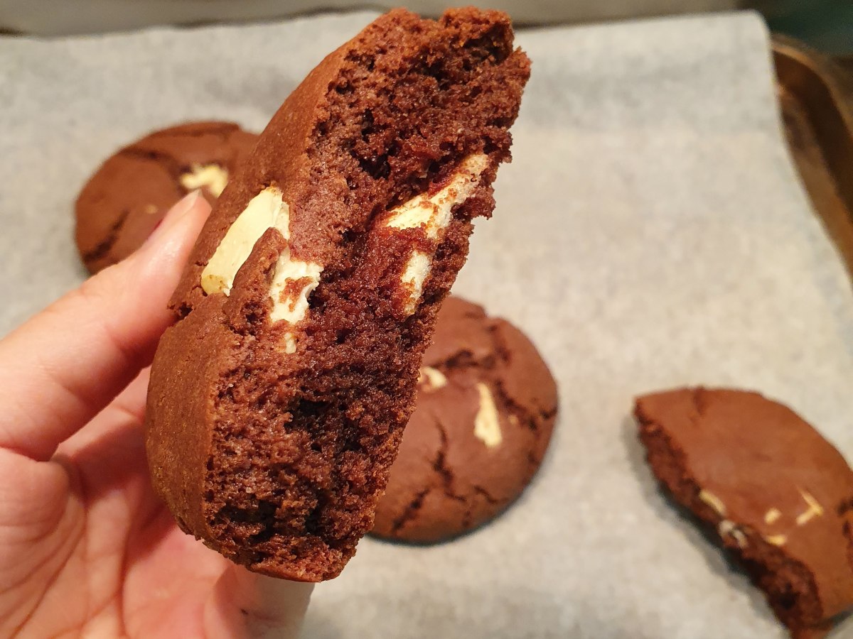 Triple Chocolate Cookies